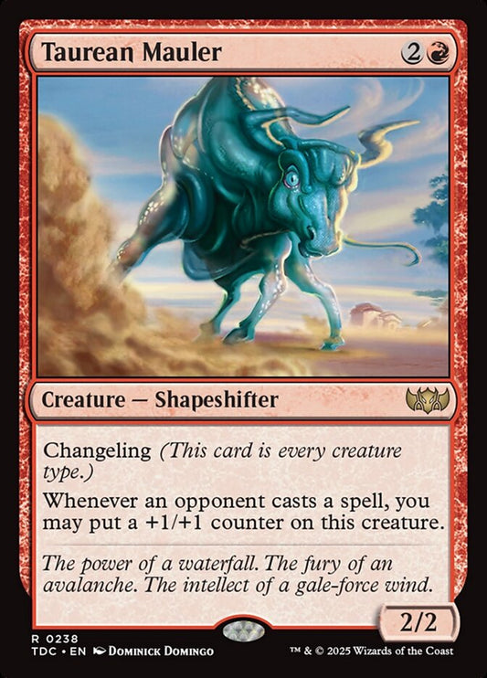 Taurean Mauler front