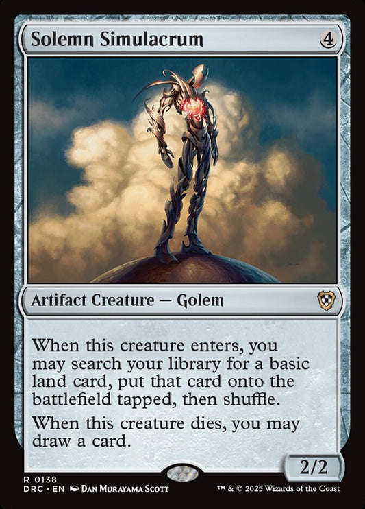 Solemn Simulacrum front
