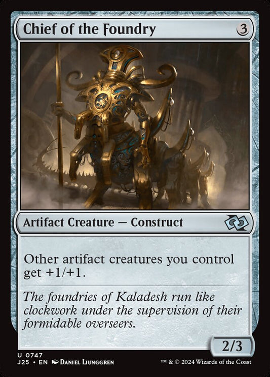 Chief of the Foundry front