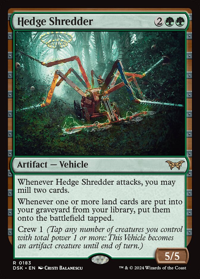 Hedge Shredder front