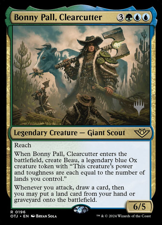 Bonny Pall, Clearcutter front