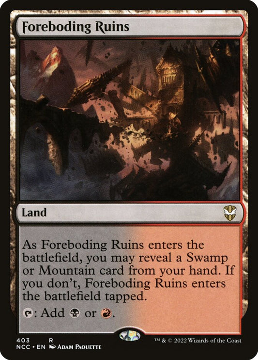 Foreboding Ruins front