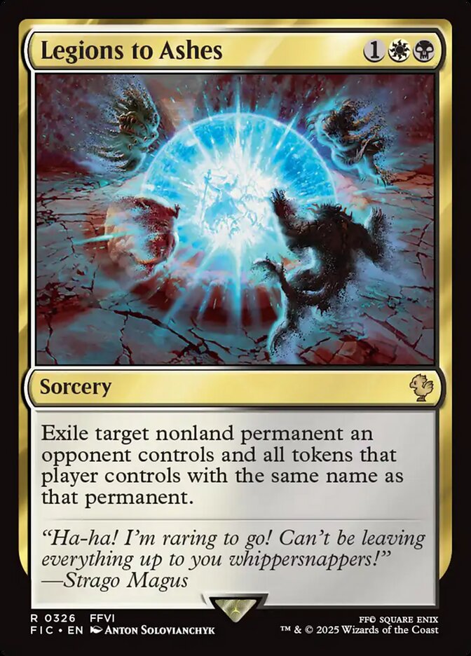 Legions to Ashes front