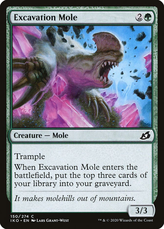 Excavation Mole front