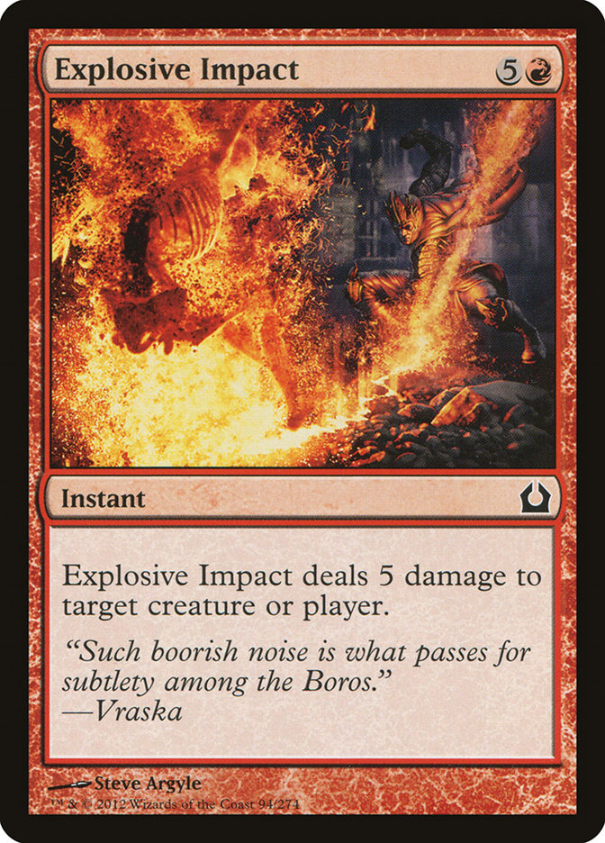 Explosive Impact front