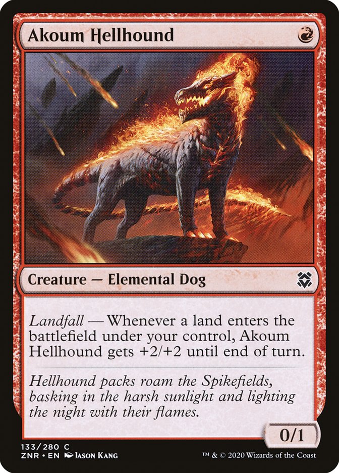 Akoum Hellhound front