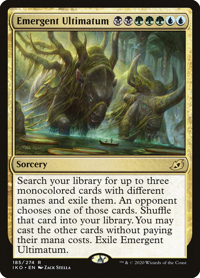 Emergent Ultimatum front
