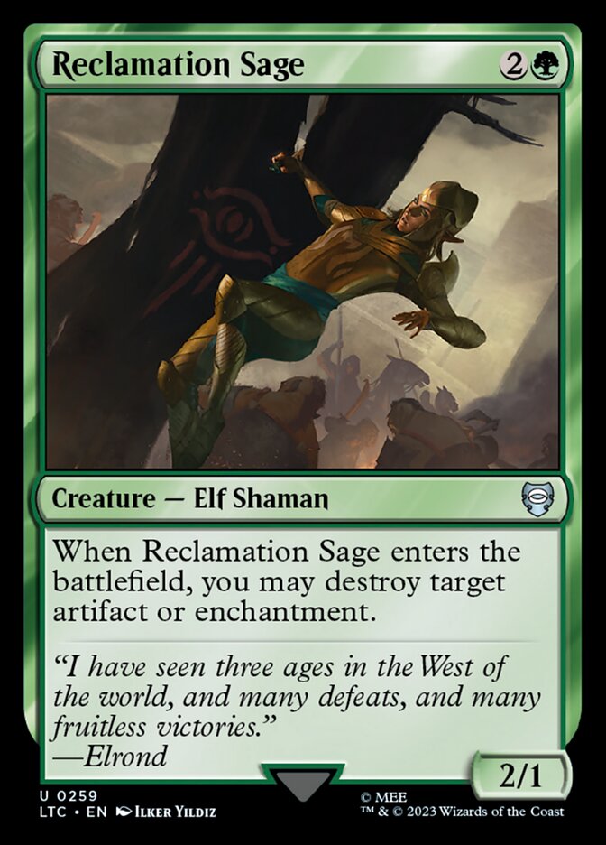 Reclamation Sage front