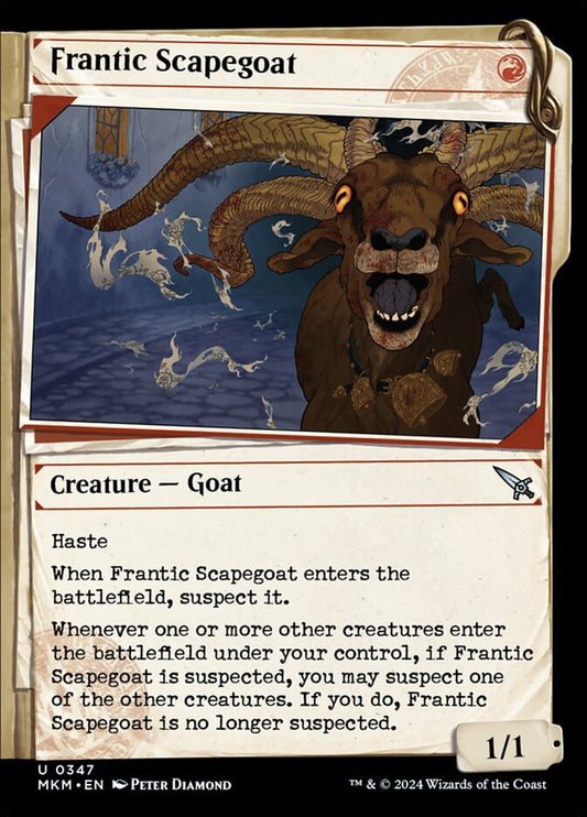 Frantic Scapegoat front