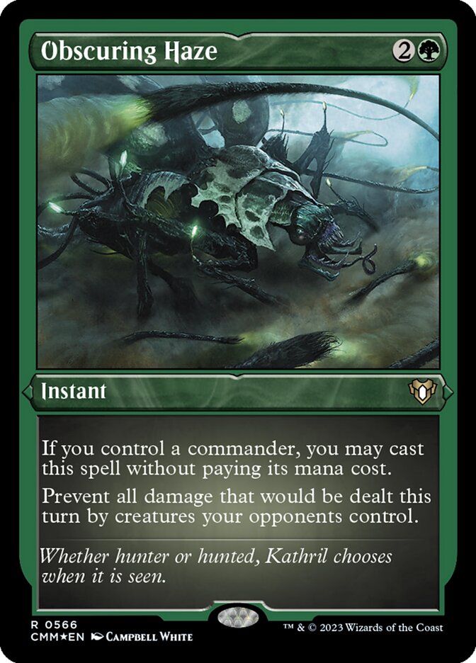 Obscuring Haze front