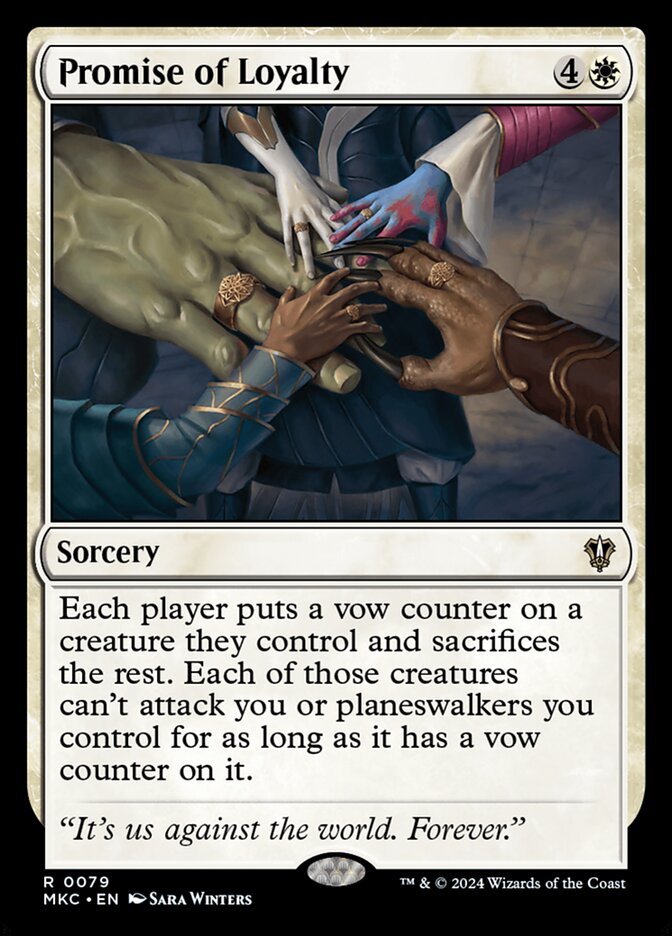 Promise of Loyalty front