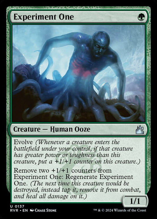Experiment One front