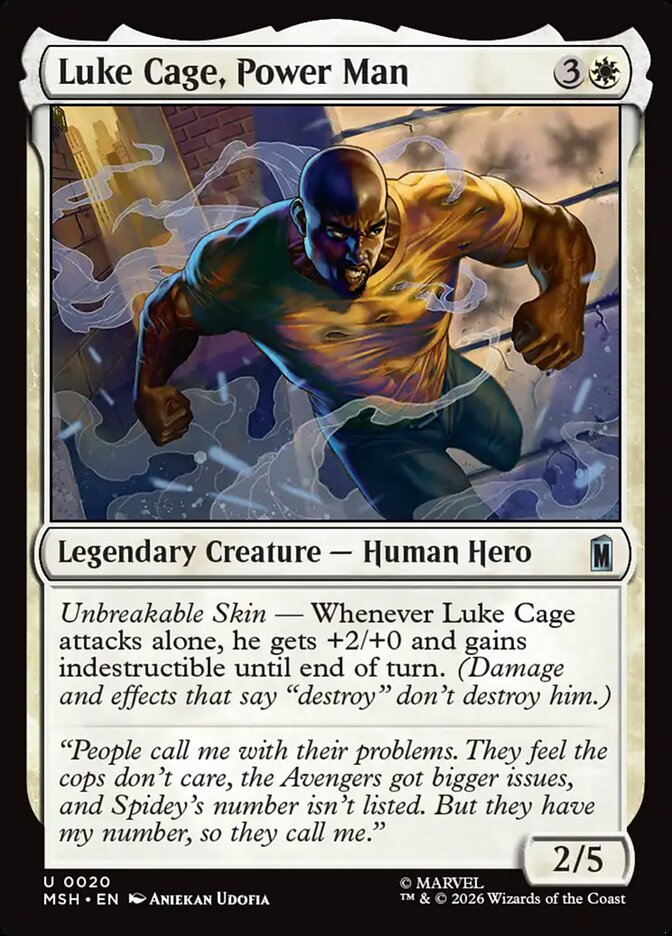 Luke Cage, Power Man front