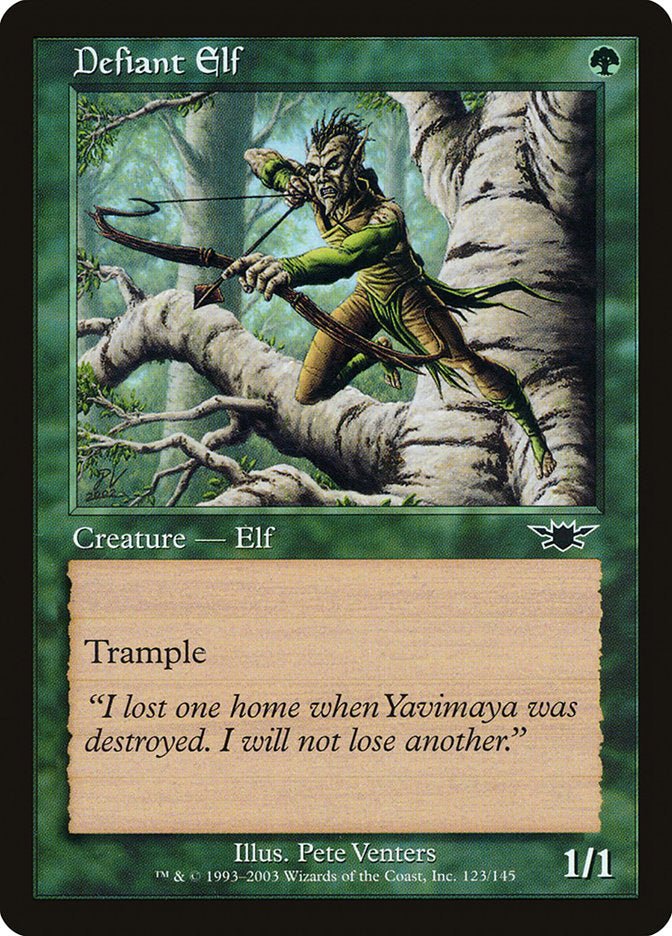 Defiant Elf front