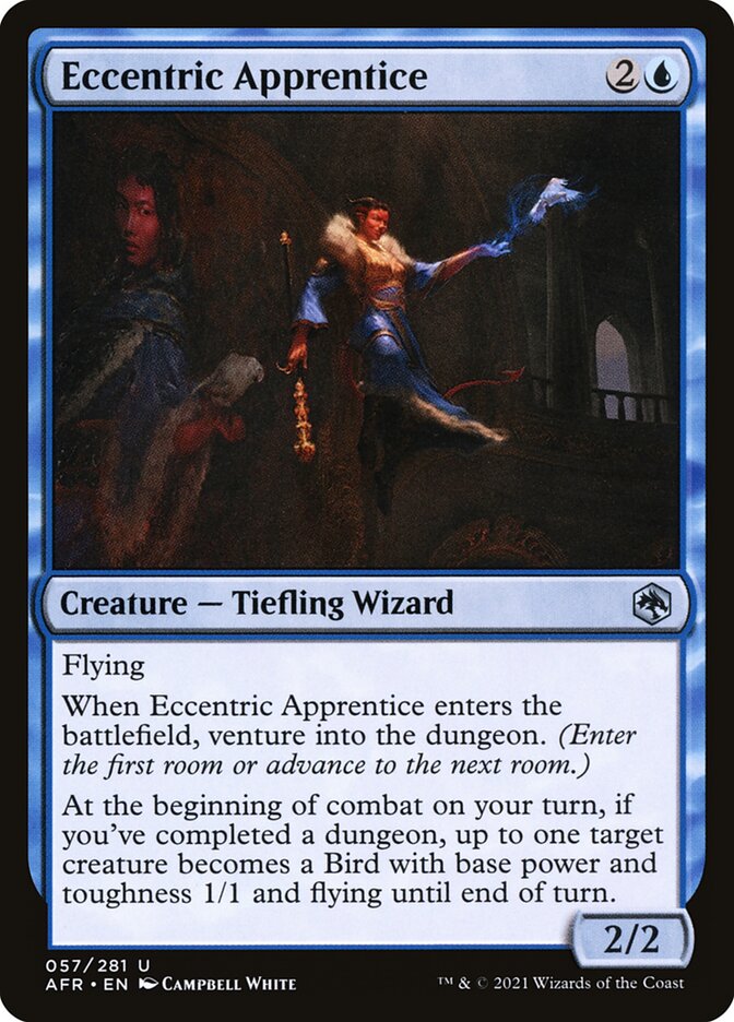Eccentric Apprentice front