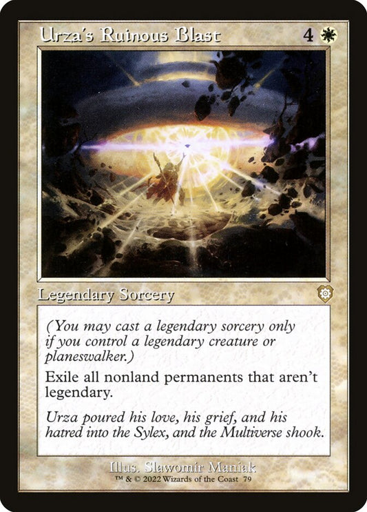 Urza's Ruinous Blast front