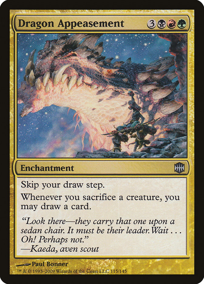 Dragon Appeasement front