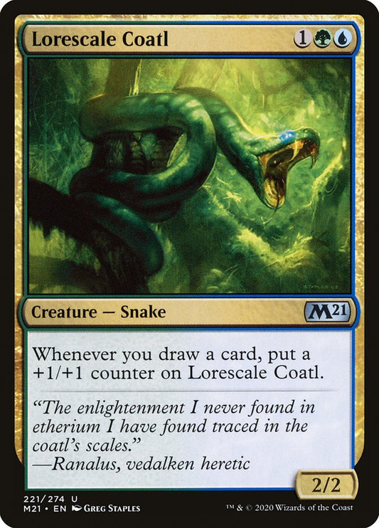 Lorescale Coatl front
