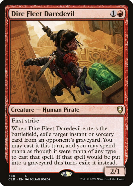 Dire Fleet Daredevil front