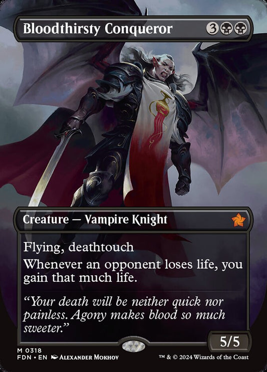 Bloodthirsty Conqueror front