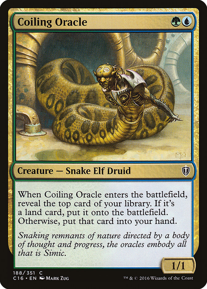 Coiling Oracle front
