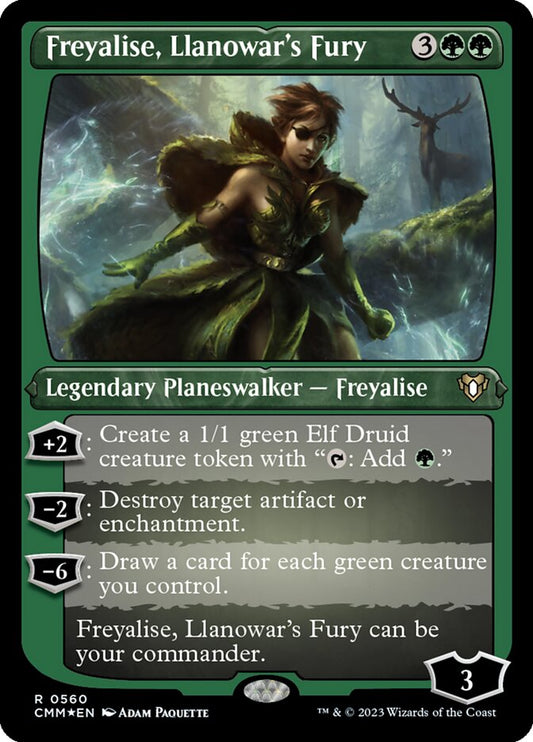 Freyalise, Llanowar's Fury front