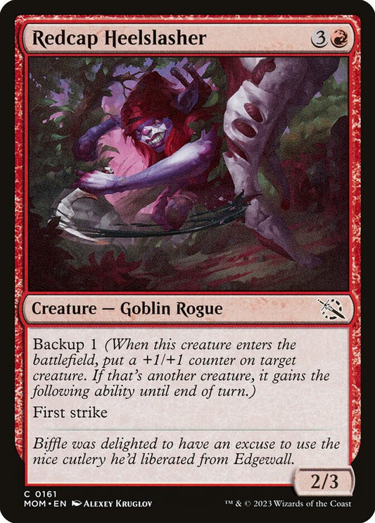 Redcap Heelslasher front