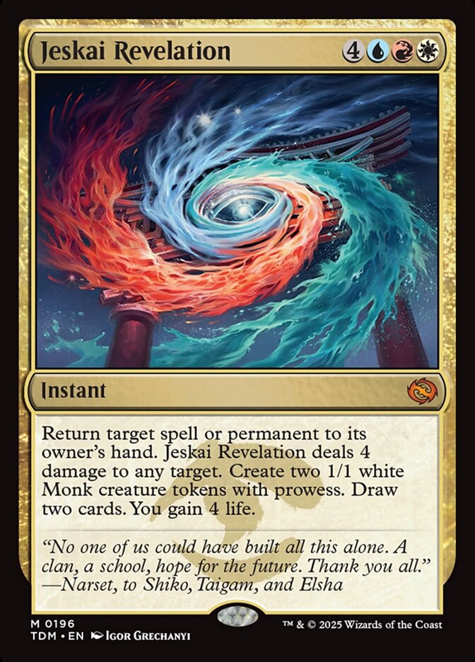 Jeskai Revelation front