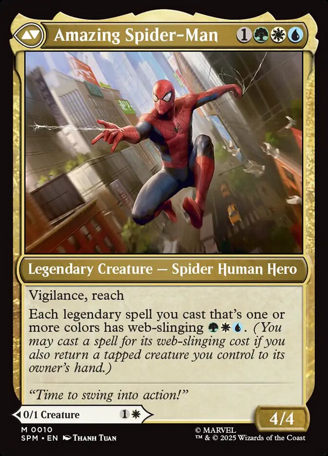 Peter Parker // Amazing Spider-Man back