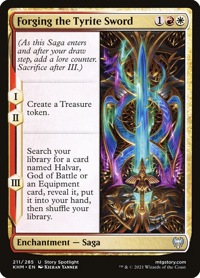 Forging the Tyrite Sword front