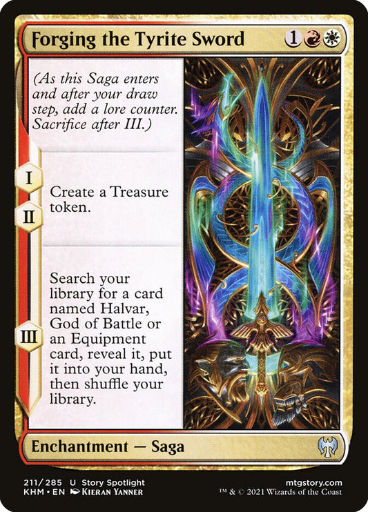 Forging the Tyrite Sword front