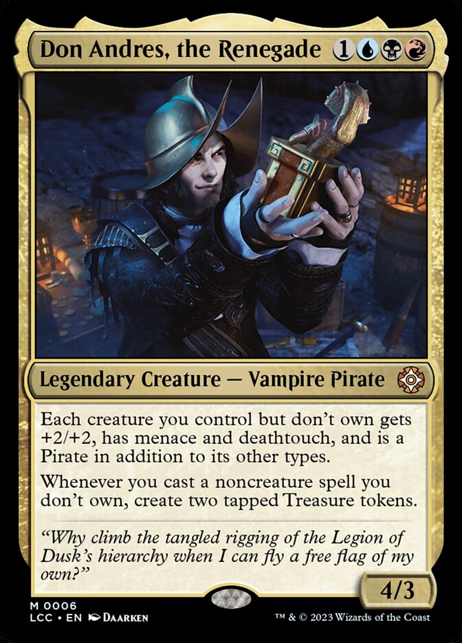 Don Andres, the Renegade front