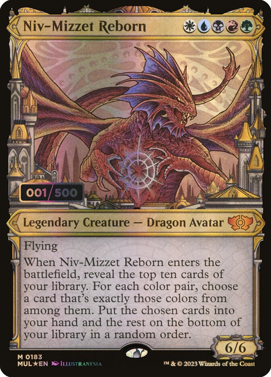 Niv-Mizzet Reborn front