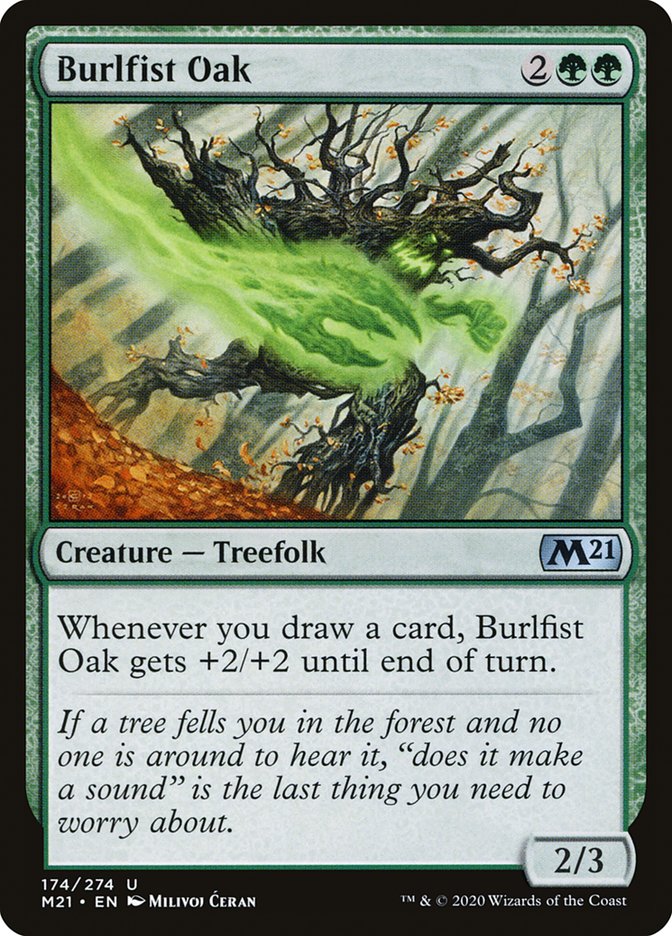 Burlfist Oak front
