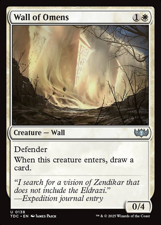 Wall of Omens front