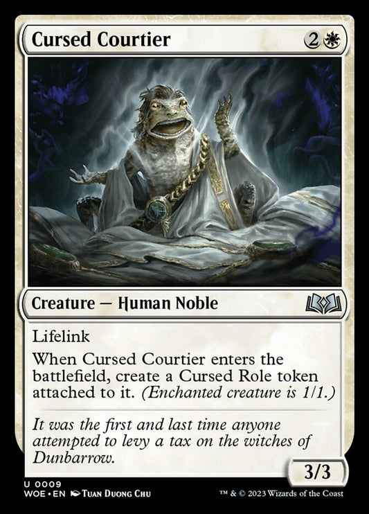 Cursed Courtier front