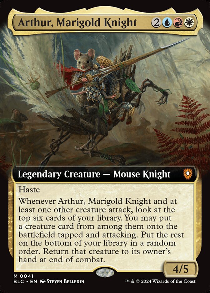 Arthur, Marigold Knight front