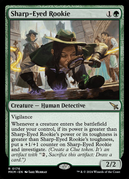 Sharp-Eyed Rookie front