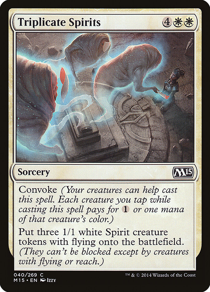 Triplicate Spirits front