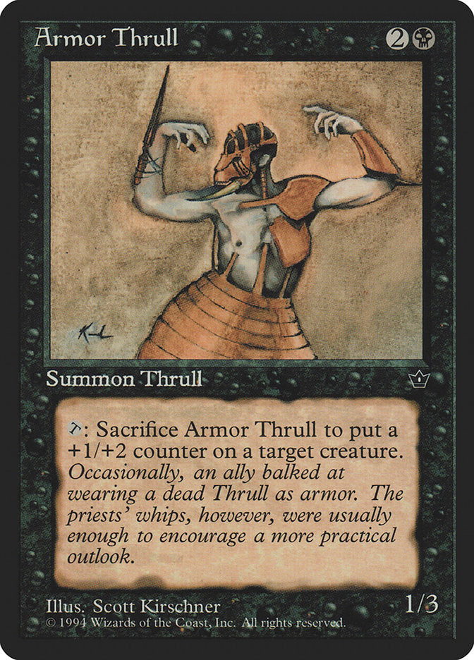 Armor Thrull front