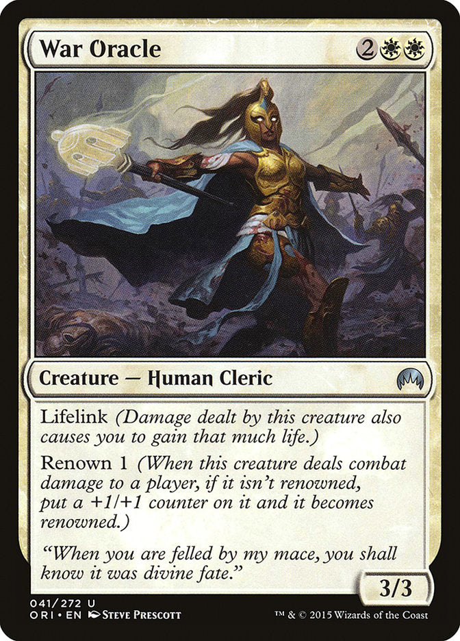 War Oracle front