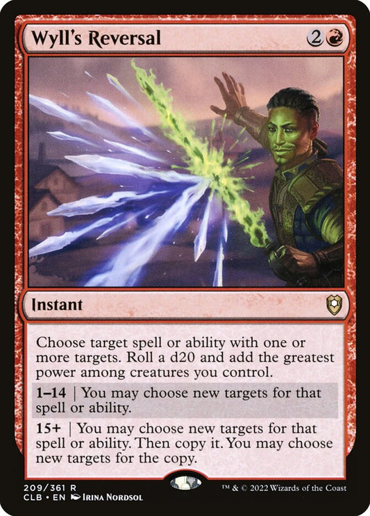 Wyll's Reversal front