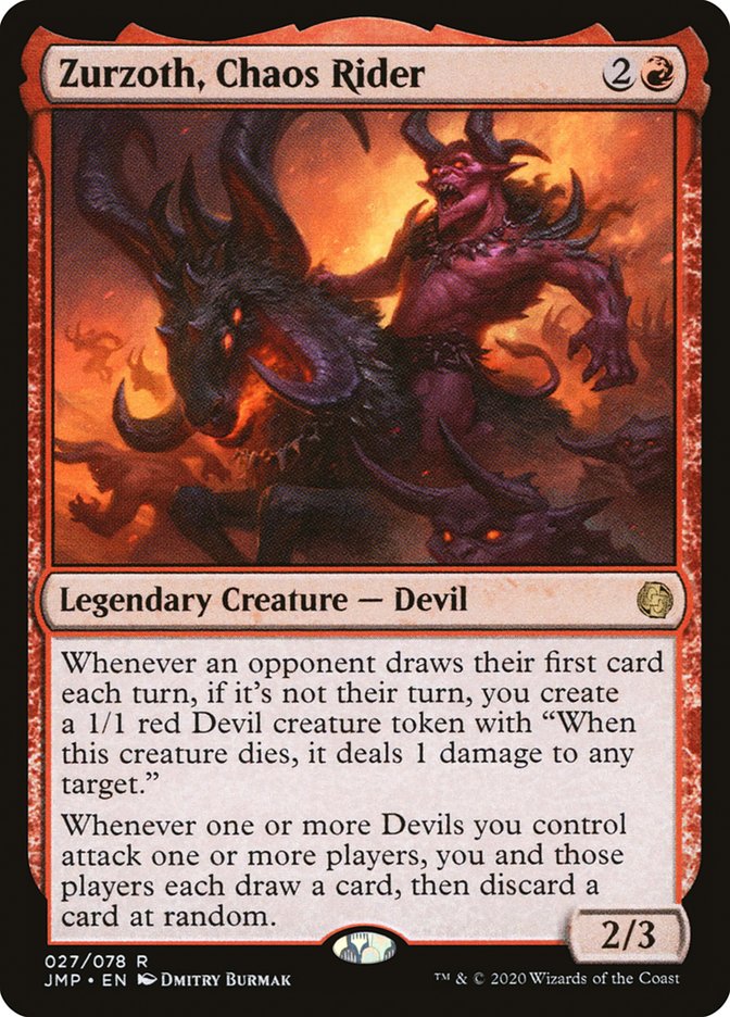 Zurzoth, Chaos Rider front