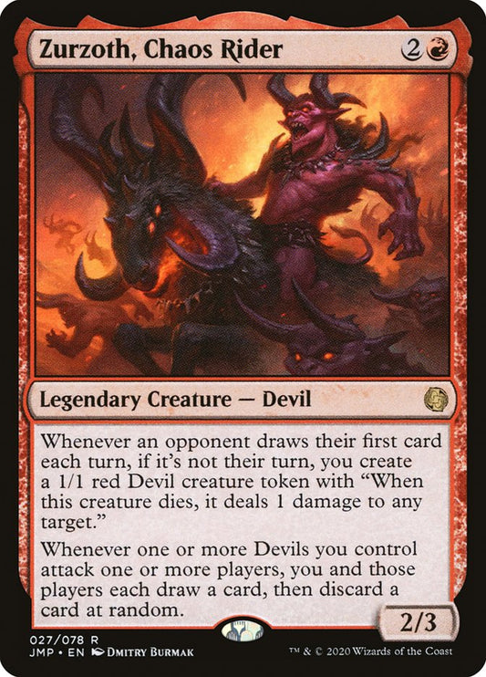 Zurzoth, Chaos Rider front