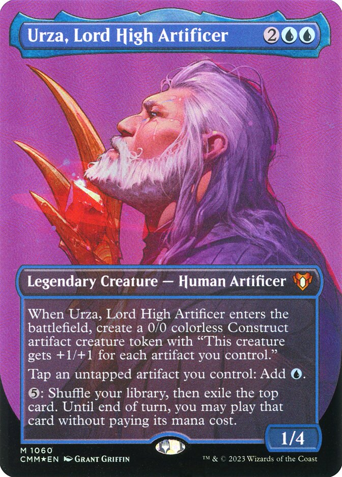 Urza, Lord High Artificer front
