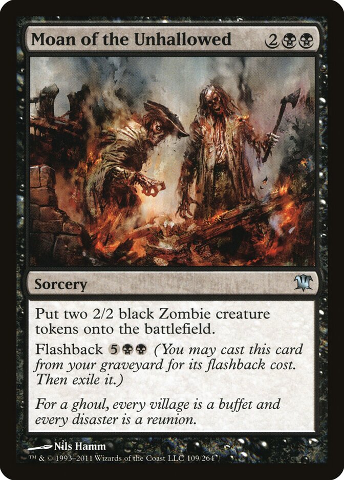 Moan of the Unhallowed front