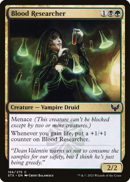 Blood Researcher front