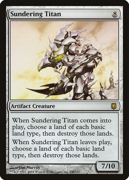 Sundering Titan front