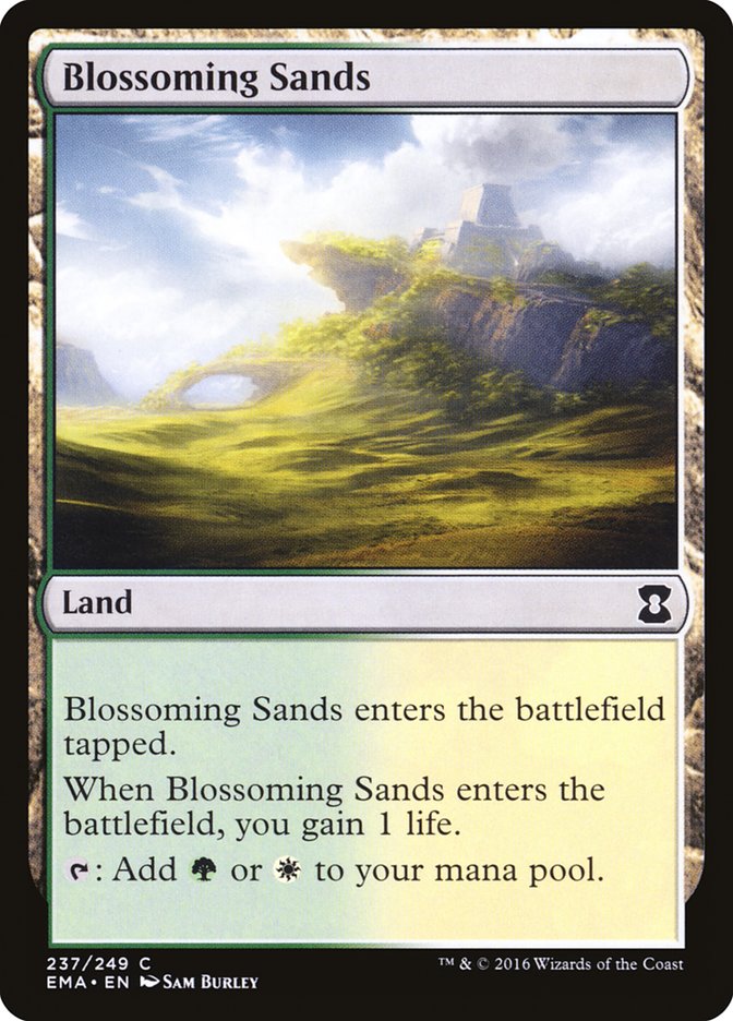 Blossoming Sands front
