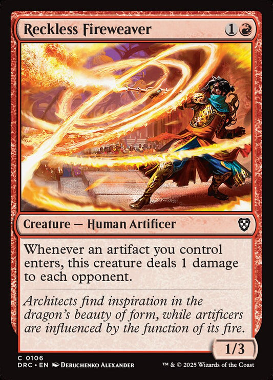 Reckless Fireweaver front